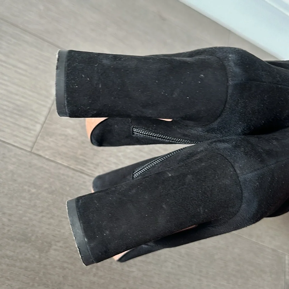 Pura Lopez Black Ankle Boot size 35 - Picture 6 of 7